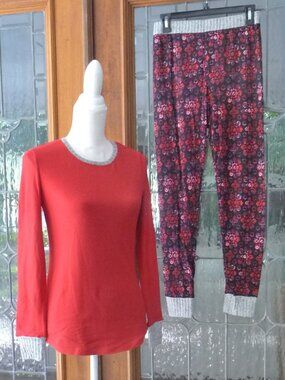 CUDDL DUDS PAJAMAS LOUNGE SET SMALL